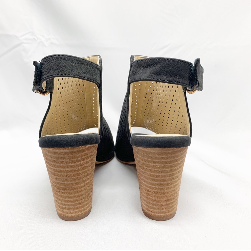 NWOT Isola Lora Perforated Open-Toe Bootie - Picture 5 of 8